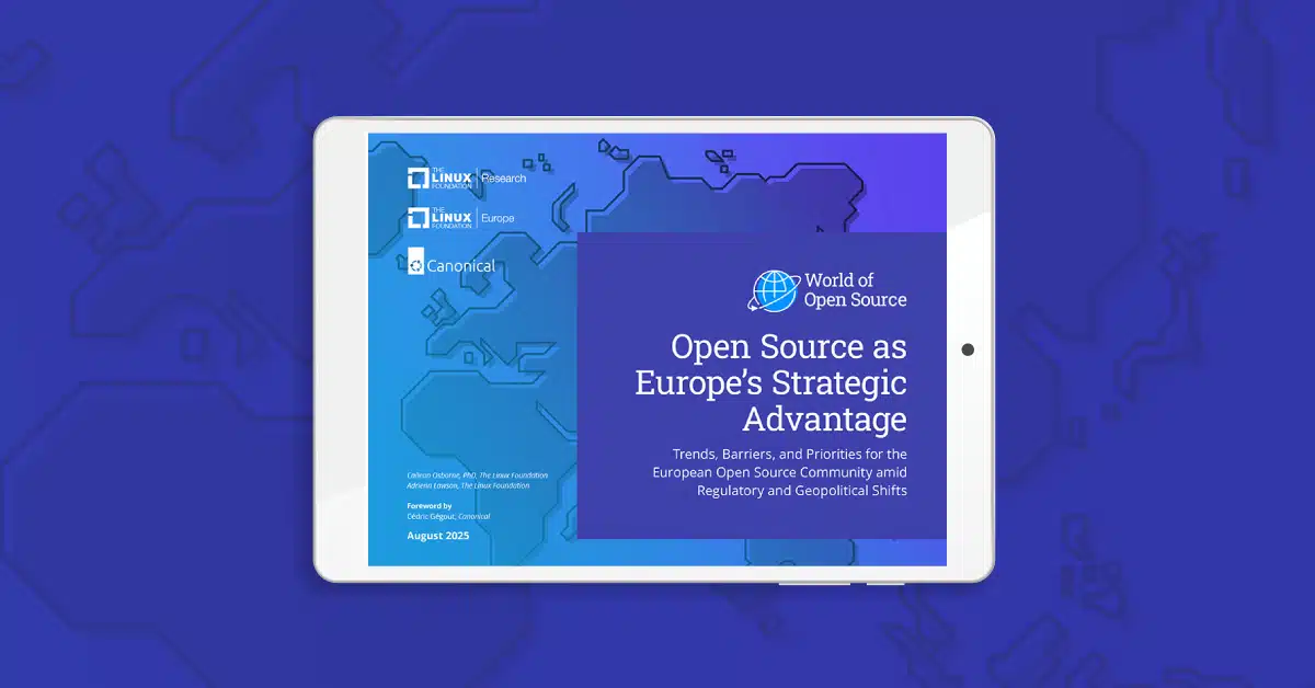 Der Stand von Open Source in Europa: Von Leidenschaft zu Strategie